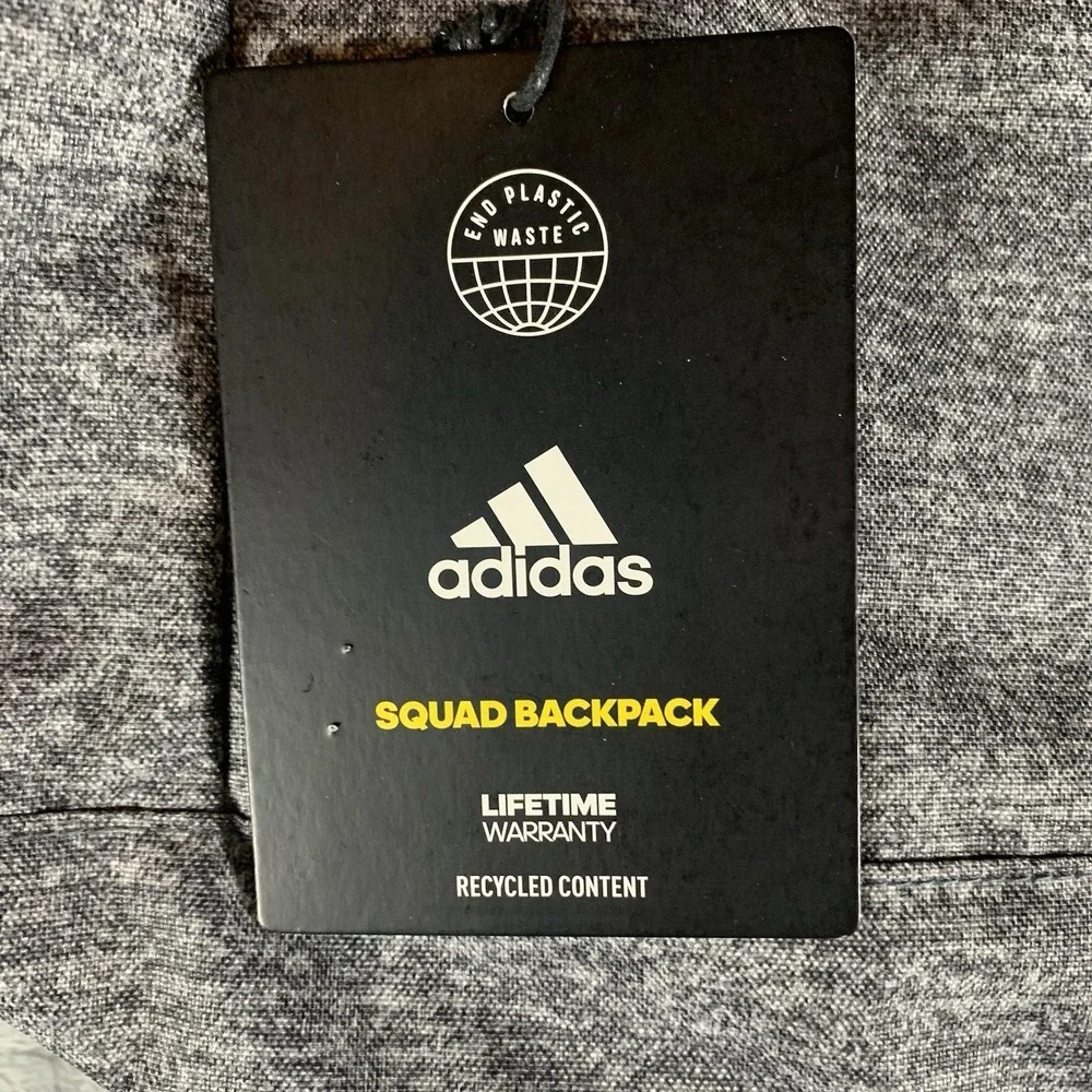 Adidas Squad Backpack Jersey Onix Grey Bliss Pink 16